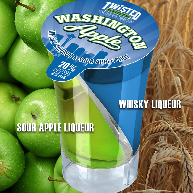 Twisted Shotz Washington Apple Launches Nationwide