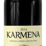 Diren Karmena Red Blend is made from Öküzgözü, Bogazkere, Cabernet Sauvignon, Syrah and Merlot grapes.