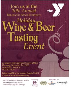 Newport County YMCA Holiday Wine & Beer Tasting @ Newport Vineyards | Middletown | Rhode Island | United States