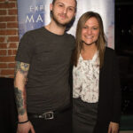 Greg Mayer, Competition Winner with Kristen Cubicciotti, Market Manager MA/RI, Brown-Forman.