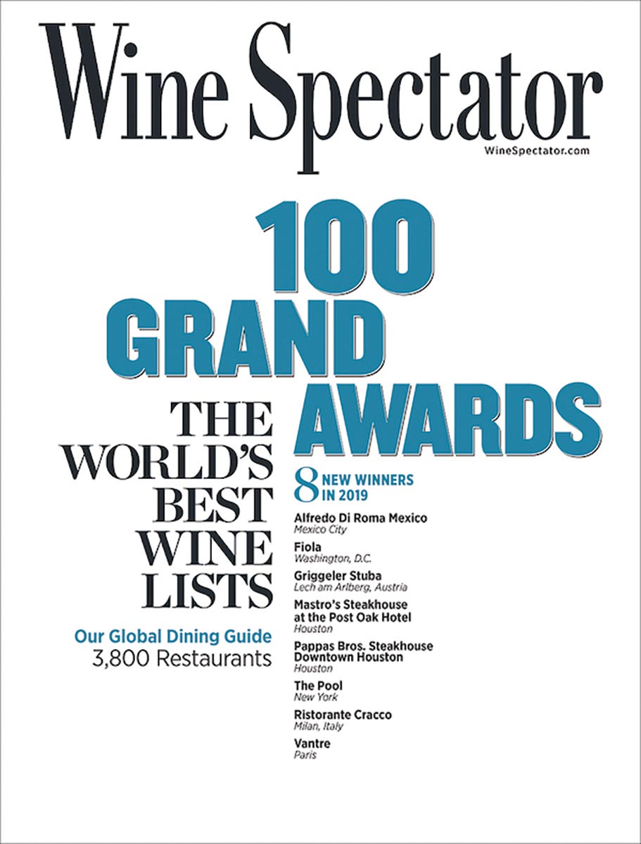 Rhode Island’s “Best Wine” Restaurants Recognized