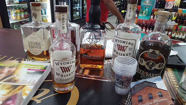 Wyoming Whiskey featured at Parkview Wine & Spirits in West Hartford on August 27.